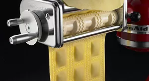 New kitchenaid krav ravioli maker mixer attachment top