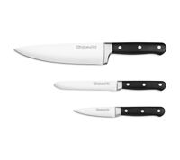 Discover our sleek stainless steel knife set.