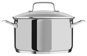 5.7 L Low Casserole With Lid