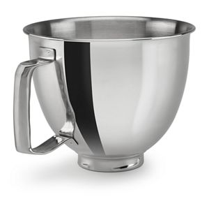 3.3 L Tilt Head Polished Stainless Steel Bowl With Handle